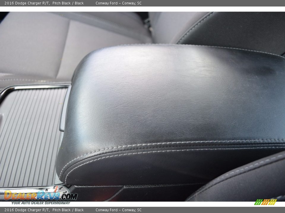 2016 Dodge Charger R/T Pitch Black / Black Photo #29