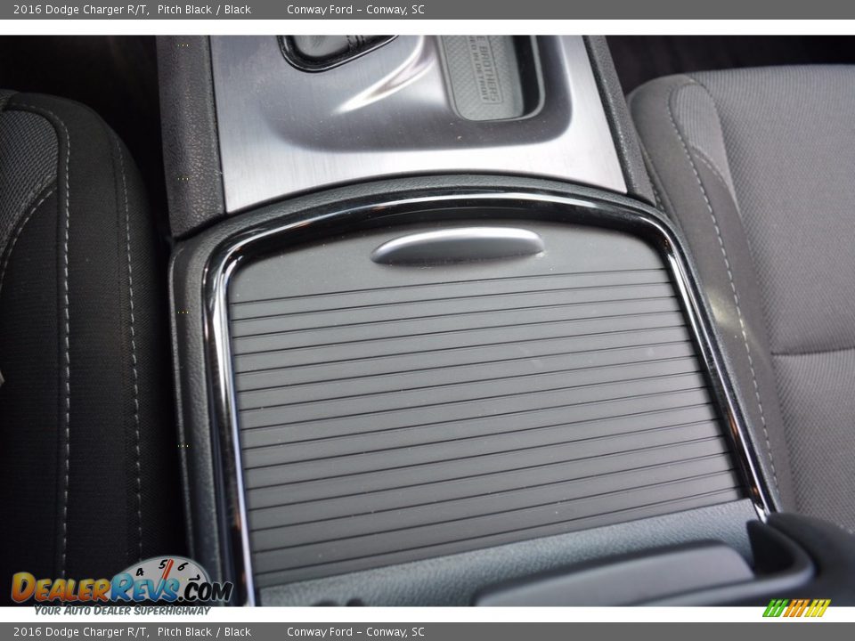 2016 Dodge Charger R/T Pitch Black / Black Photo #32