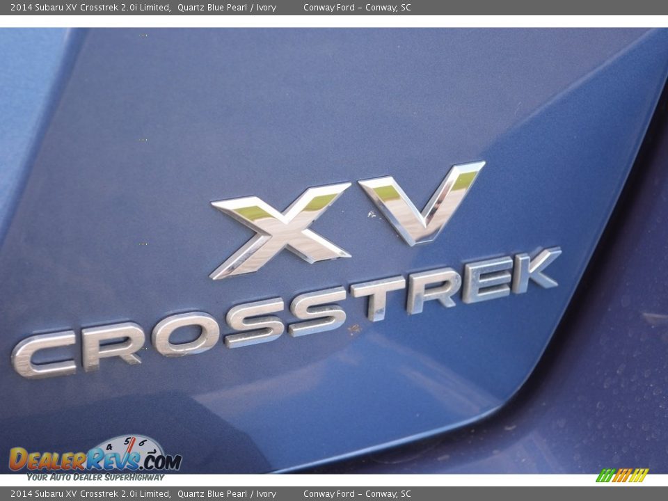 2014 Subaru XV Crosstrek 2.0i Limited Quartz Blue Pearl / Ivory Photo #5