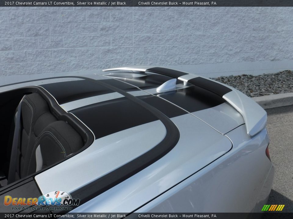2017 Chevrolet Camaro LT Convertible Silver Ice Metallic / Jet Black Photo #4