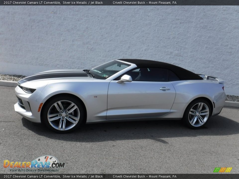 2017 Chevrolet Camaro LT Convertible Silver Ice Metallic / Jet Black Photo #6