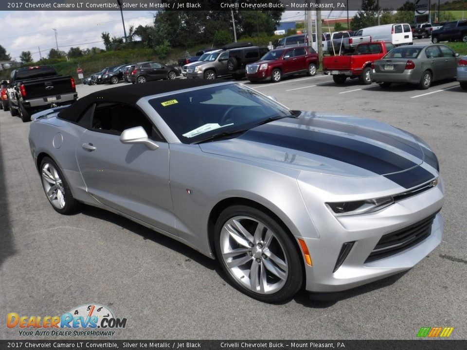 2017 Chevrolet Camaro LT Convertible Silver Ice Metallic / Jet Black Photo #12