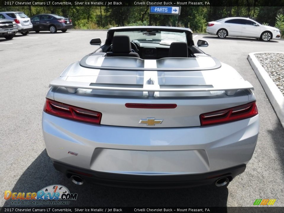 2017 Chevrolet Camaro LT Convertible Silver Ice Metallic / Jet Black Photo #13