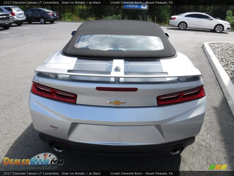 2017 Chevrolet Camaro LT Convertible Silver Ice Metallic / Jet Black Photo #14