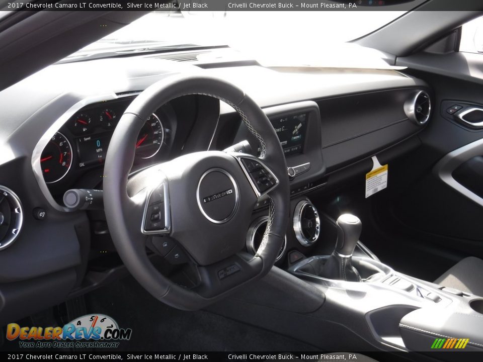 2017 Chevrolet Camaro LT Convertible Silver Ice Metallic / Jet Black Photo #16