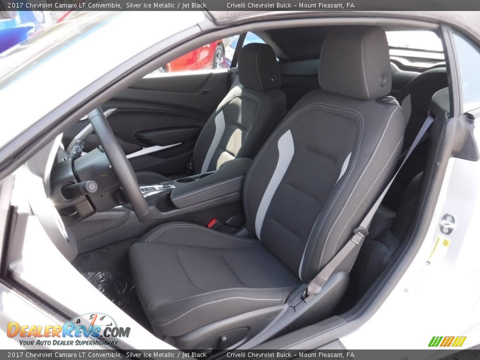 2017 Chevrolet Camaro LT Convertible Silver Ice Metallic / Jet Black Photo #17