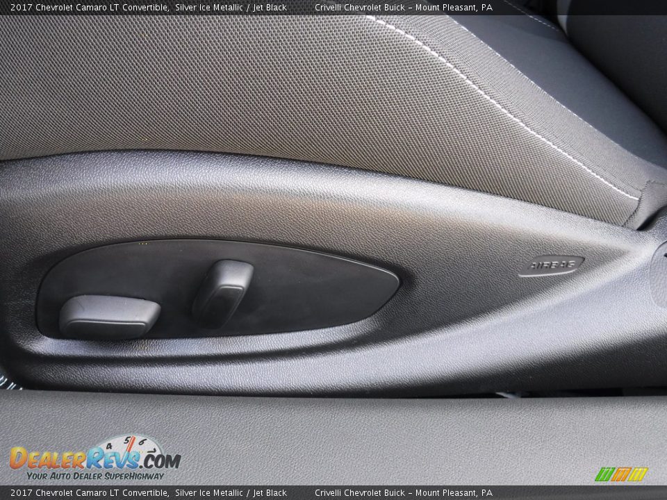 2017 Chevrolet Camaro LT Convertible Silver Ice Metallic / Jet Black Photo #18