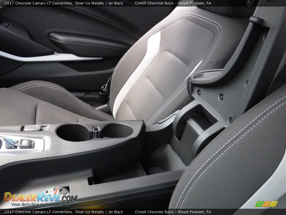 2017 Chevrolet Camaro LT Convertible Silver Ice Metallic / Jet Black Photo #24