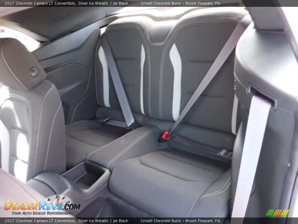 2017 Chevrolet Camaro LT Convertible Silver Ice Metallic / Jet Black Photo #28