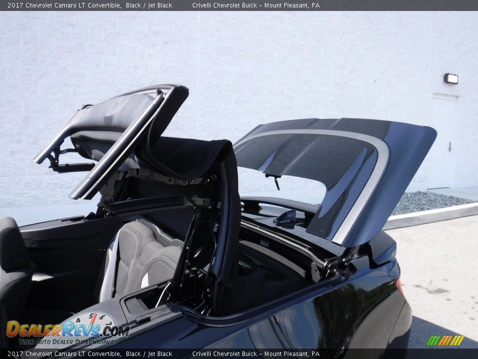 2017 Chevrolet Camaro LT Convertible Black / Jet Black Photo #3