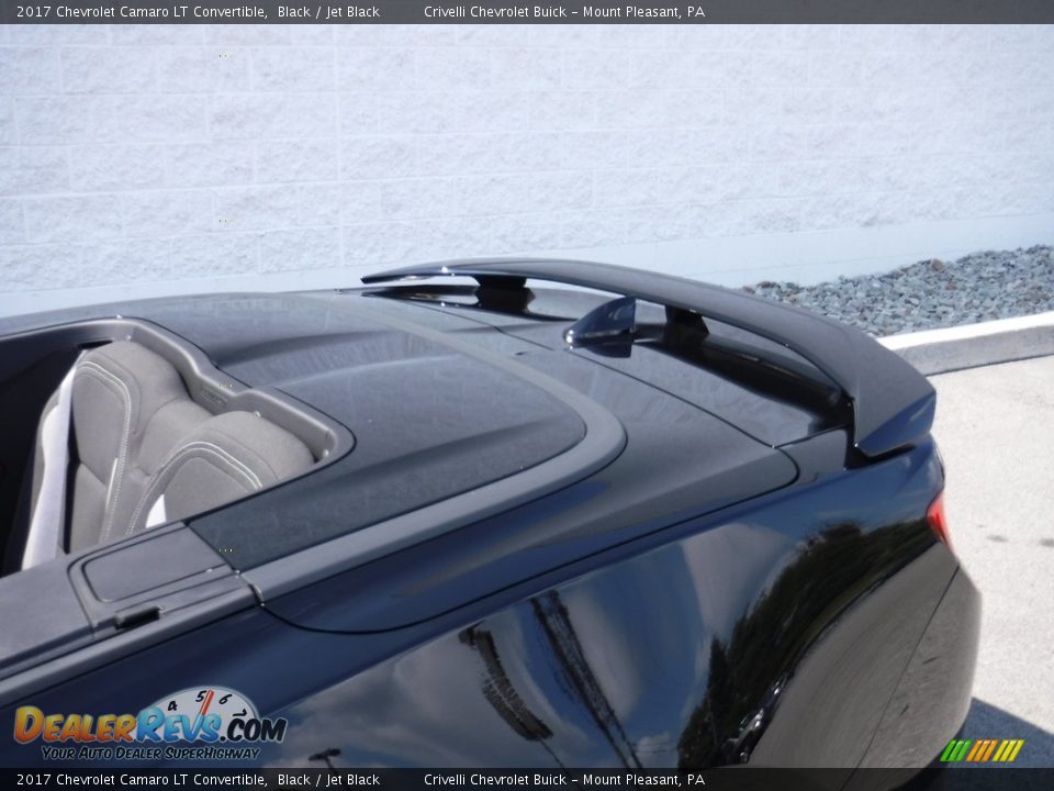 2017 Chevrolet Camaro LT Convertible Black / Jet Black Photo #4