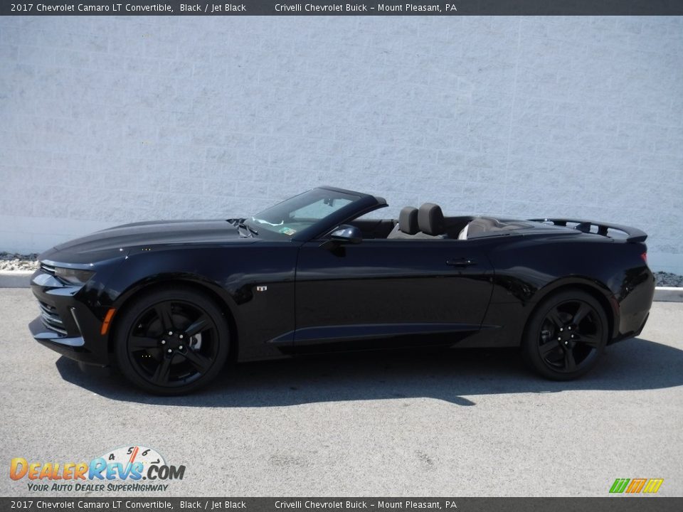 2017 Chevrolet Camaro LT Convertible Black / Jet Black Photo #5