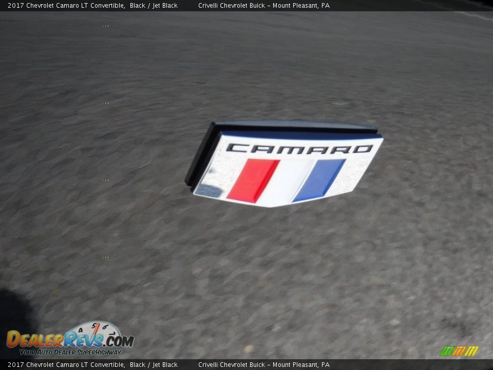 2017 Chevrolet Camaro LT Convertible Black / Jet Black Photo #8