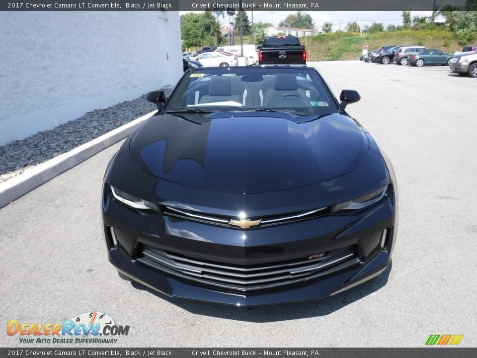 2017 Chevrolet Camaro LT Convertible Black / Jet Black Photo #9