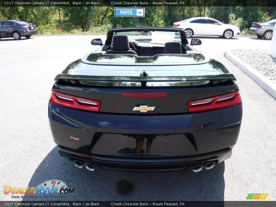 2017 Chevrolet Camaro LT Convertible Black / Jet Black Photo #13