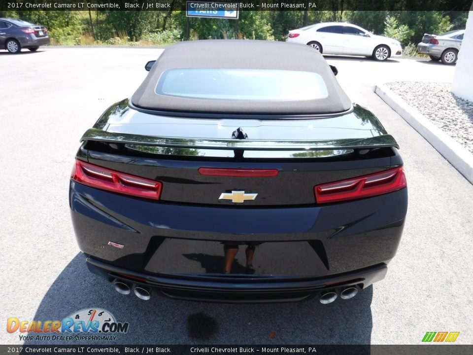 2017 Chevrolet Camaro LT Convertible Black / Jet Black Photo #14