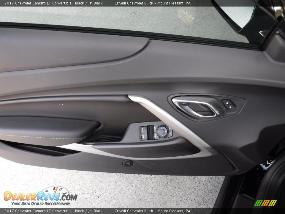 2017 Chevrolet Camaro LT Convertible Black / Jet Black Photo #16