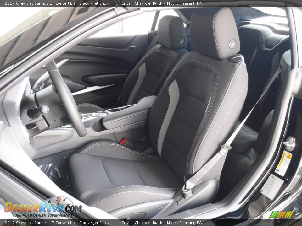 2017 Chevrolet Camaro LT Convertible Black / Jet Black Photo #17