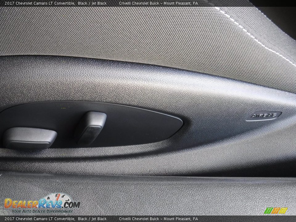 2017 Chevrolet Camaro LT Convertible Black / Jet Black Photo #18