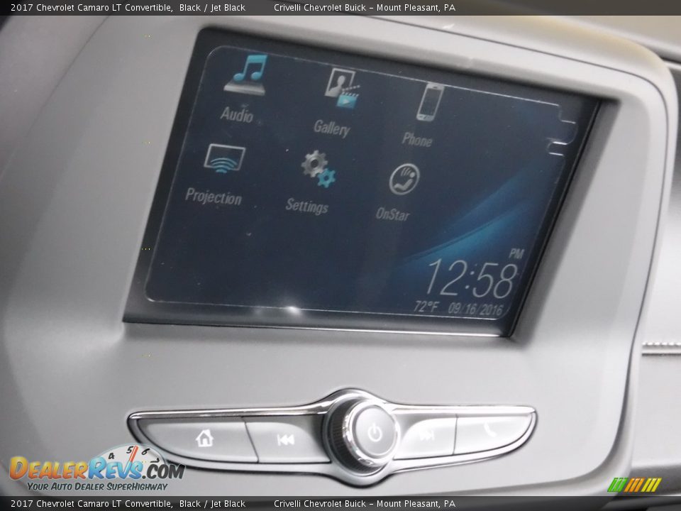 2017 Chevrolet Camaro LT Convertible Black / Jet Black Photo #20