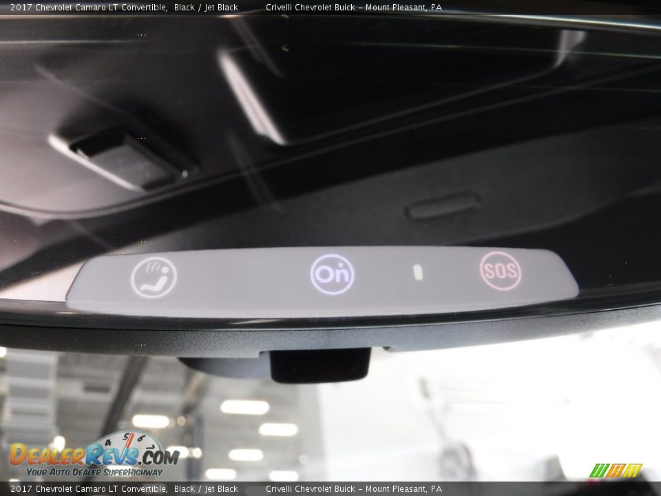 2017 Chevrolet Camaro LT Convertible Black / Jet Black Photo #22