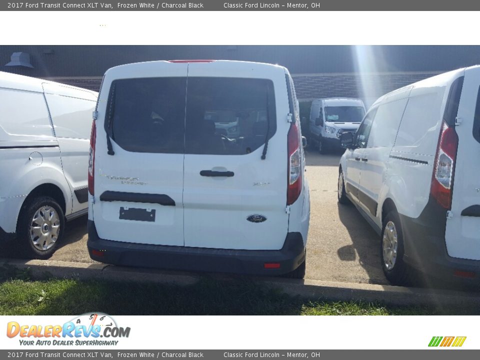 2017 Ford Transit Connect XLT Van Frozen White / Charcoal Black Photo #4