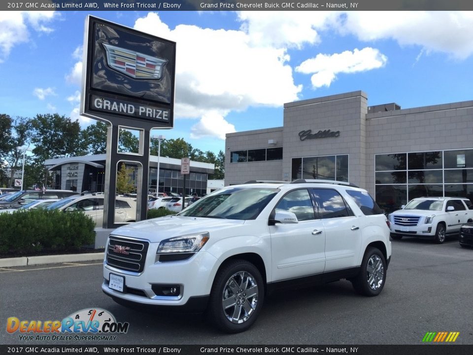 2017 GMC Acadia Limited AWD White Frost Tricoat / Ebony Photo #1