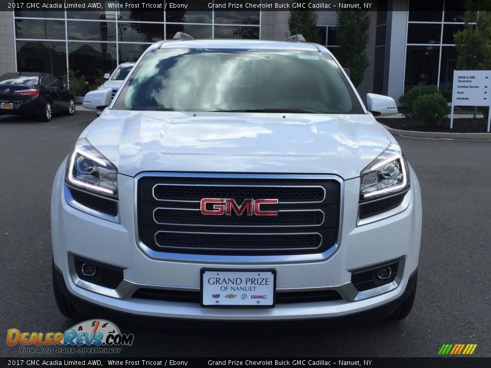 2017 GMC Acadia Limited AWD White Frost Tricoat / Ebony Photo #2