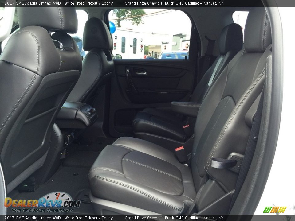 2017 GMC Acadia Limited AWD White Frost Tricoat / Ebony Photo #7