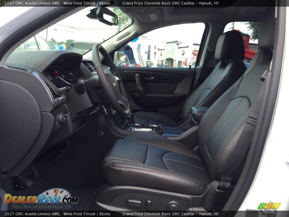 2017 GMC Acadia Limited AWD White Frost Tricoat / Ebony Photo #10