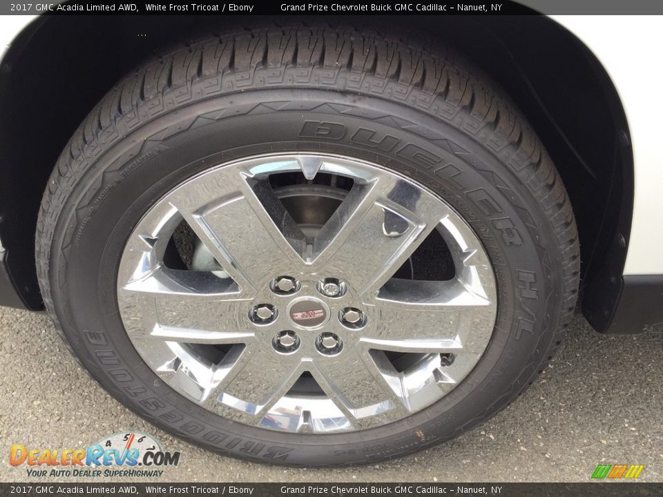 2017 GMC Acadia Limited AWD White Frost Tricoat / Ebony Photo #11