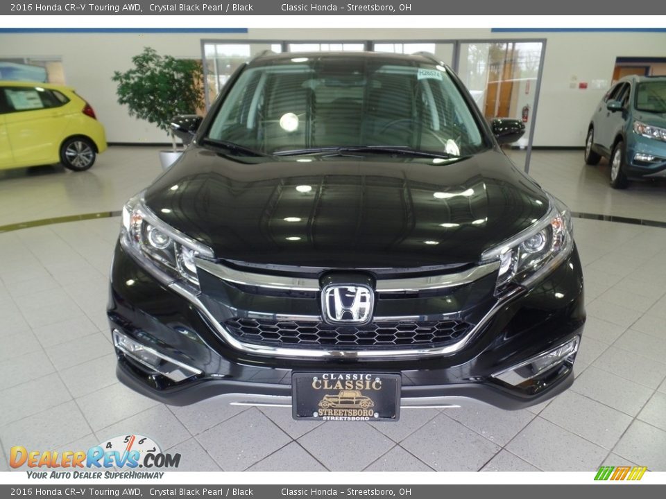 2016 Honda CR-V Touring AWD Crystal Black Pearl / Black Photo #1