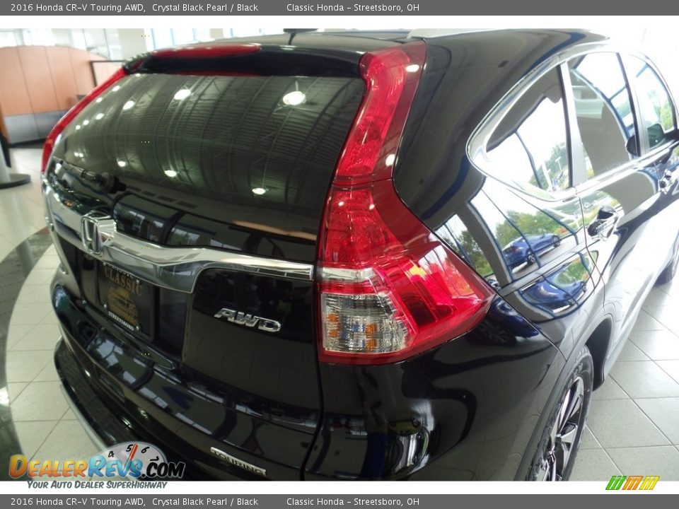 2016 Honda CR-V Touring AWD Crystal Black Pearl / Black Photo #5