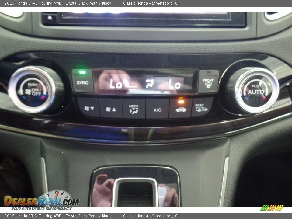 2016 Honda CR-V Touring AWD Crystal Black Pearl / Black Photo #15