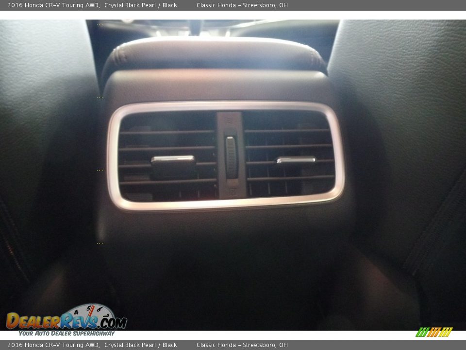 2016 Honda CR-V Touring AWD Crystal Black Pearl / Black Photo #20