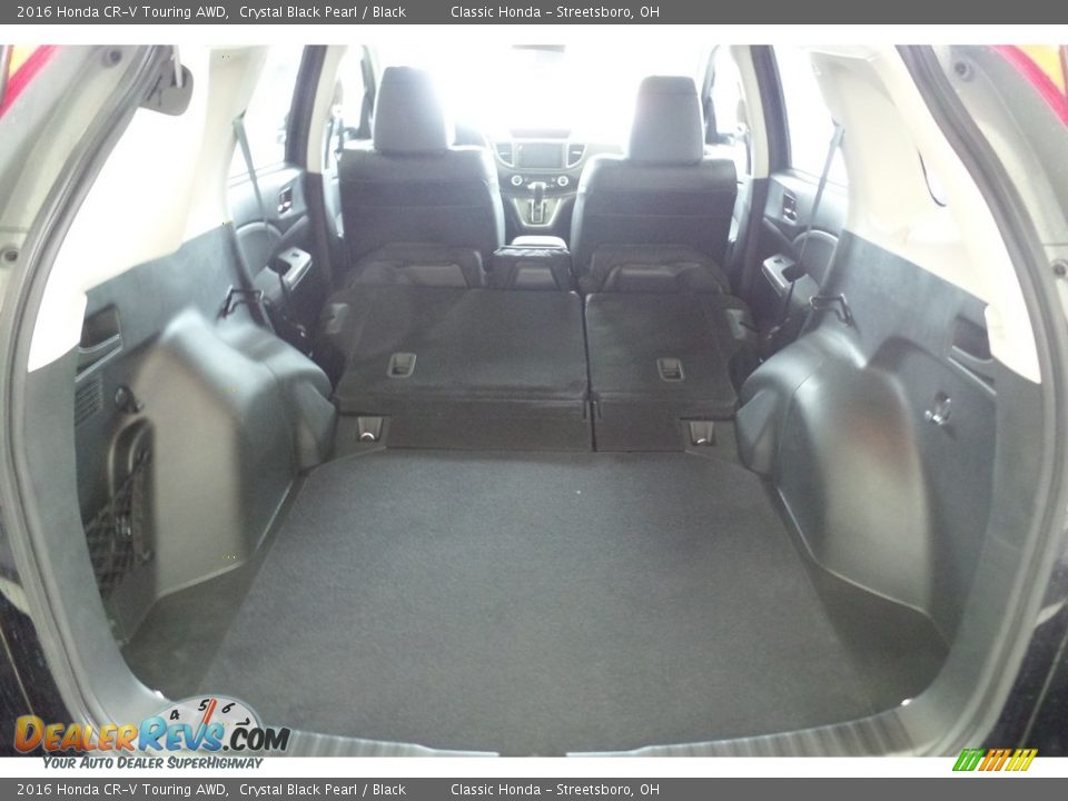 2016 Honda CR-V Touring AWD Crystal Black Pearl / Black Photo #22