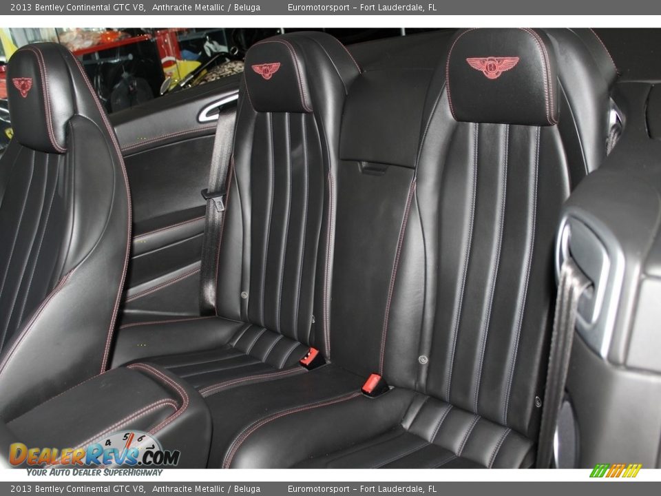 Rear Seat of 2013 Bentley Continental GTC V8  Photo #22
