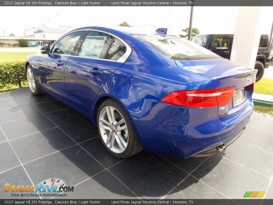 2017 Jaguar XE 35t Prestige Caesium Blue / Light Oyster Photo #9