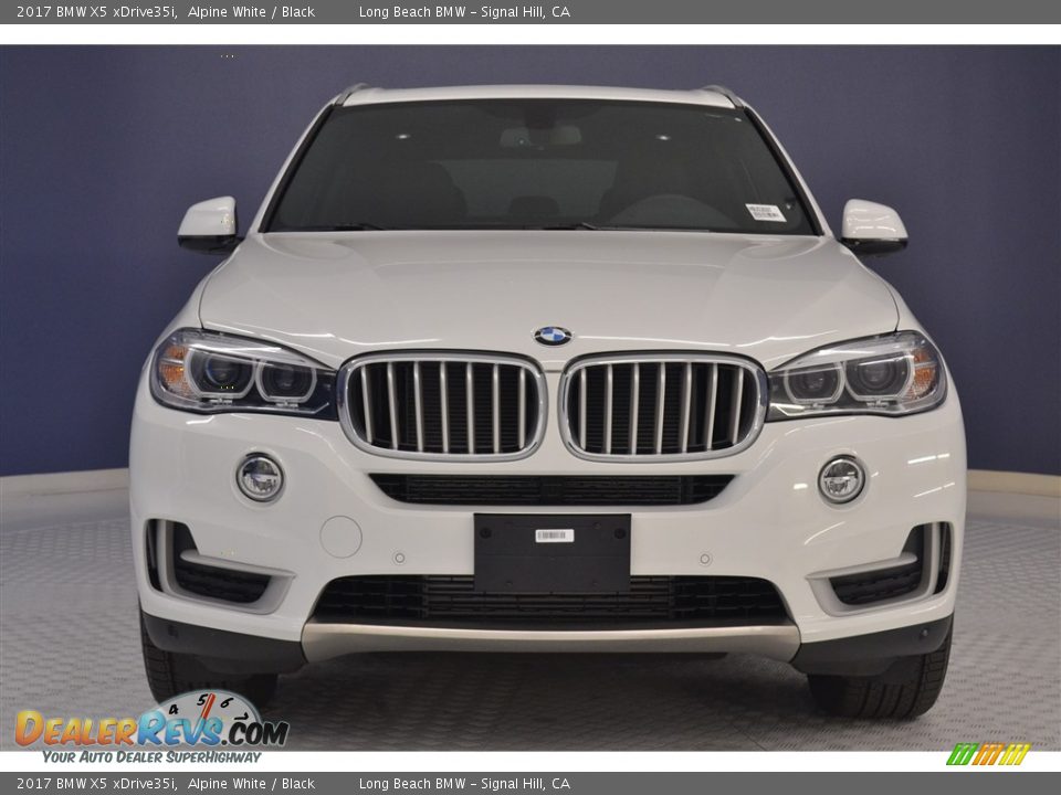 2017 BMW X5 xDrive35i Alpine White / Black Photo #2