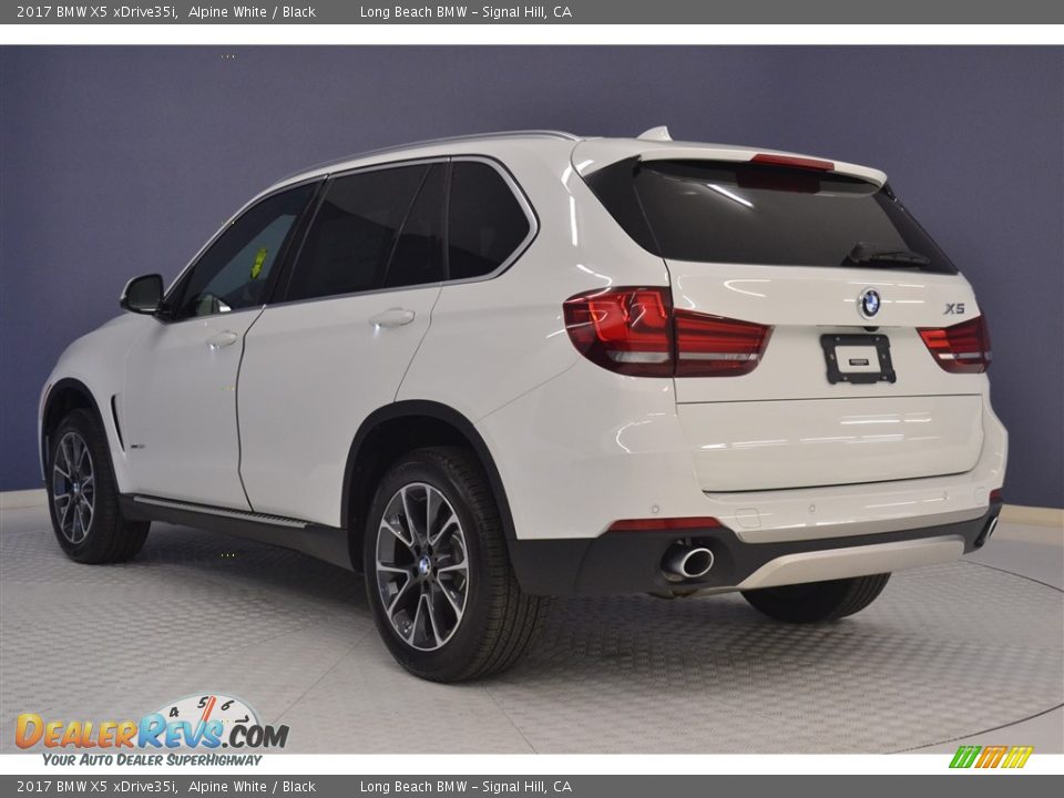 2017 BMW X5 xDrive35i Alpine White / Black Photo #4