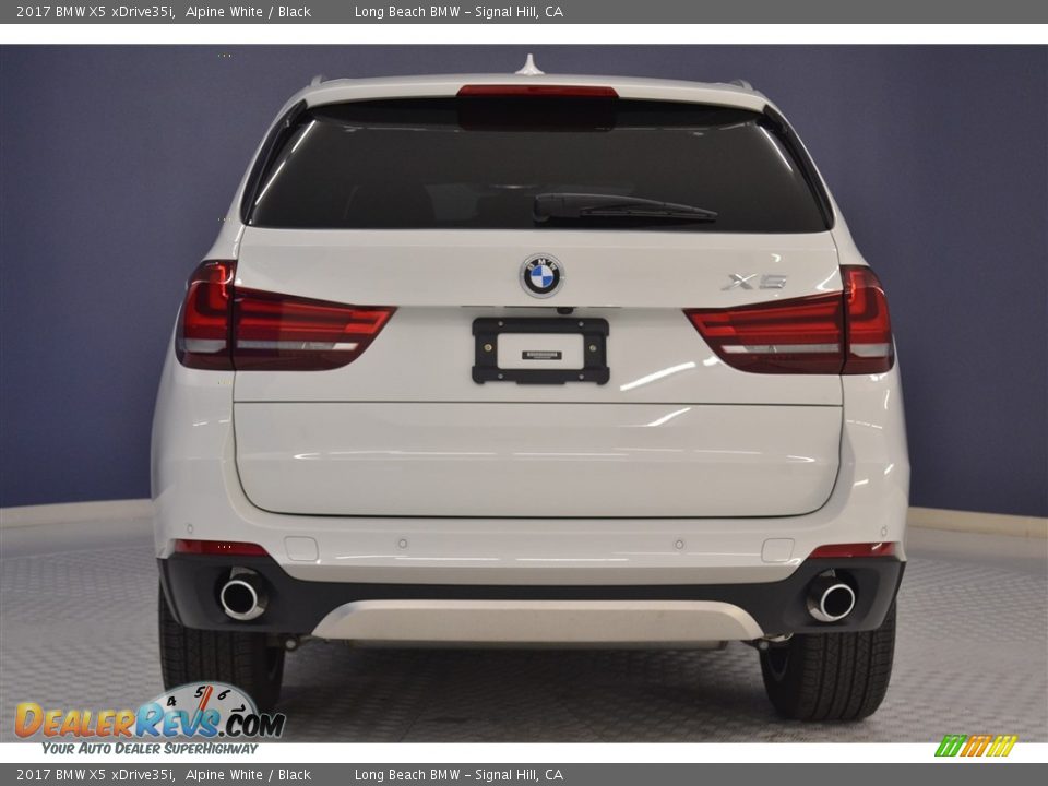 2017 BMW X5 xDrive35i Alpine White / Black Photo #5