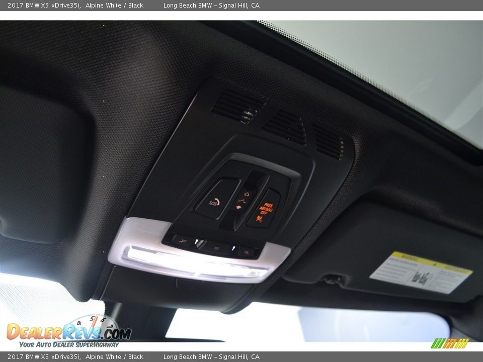 2017 BMW X5 xDrive35i Alpine White / Black Photo #14