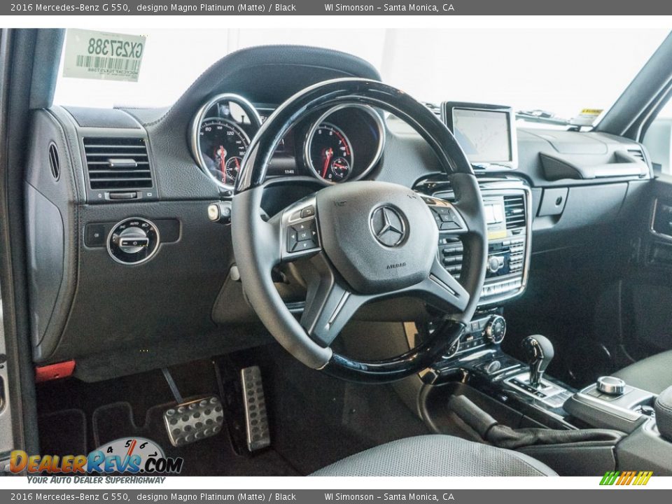 Dashboard of 2016 Mercedes-Benz G 550 Photo #5