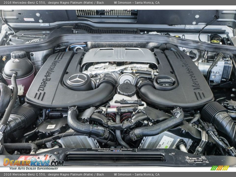 2016 Mercedes-Benz G 550 4.0 Liter DI biturbo DOHC 32-Valve VVT V8 Engine Photo #9