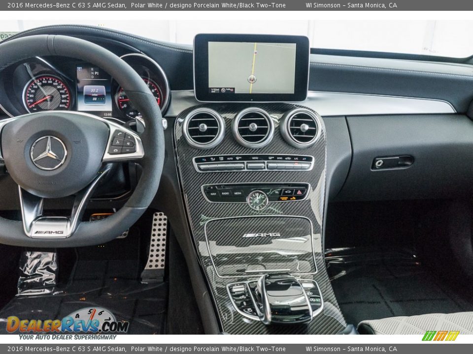 Controls of 2016 Mercedes-Benz C 63 S AMG Sedan Photo #8