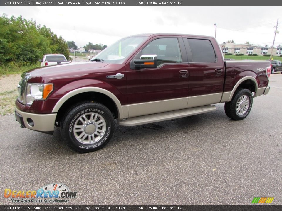 Front 3/4 View of 2010 Ford F150 King Ranch SuperCrew 4x4 Photo #8