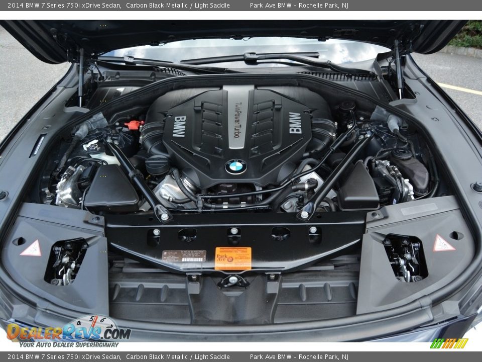 2014 BMW 7 Series 750i xDrive Sedan 4.4 Liter DI TwinPower Turbocharged DOHC 32-Valve VVT V8 Engine Photo #30