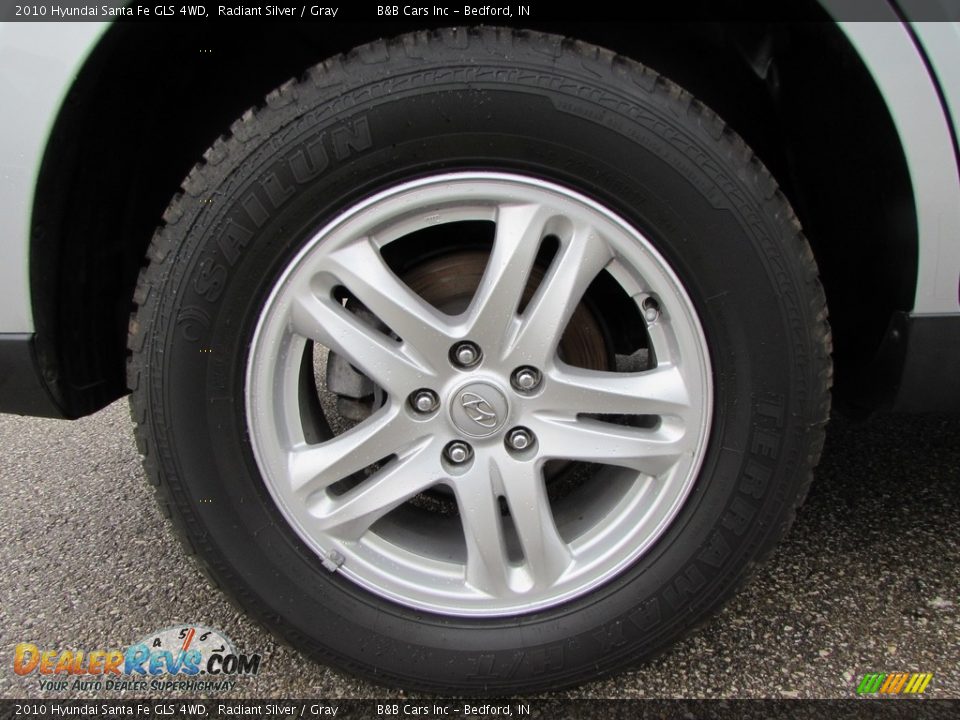 2010 Hyundai Santa Fe GLS 4WD Wheel Photo #10