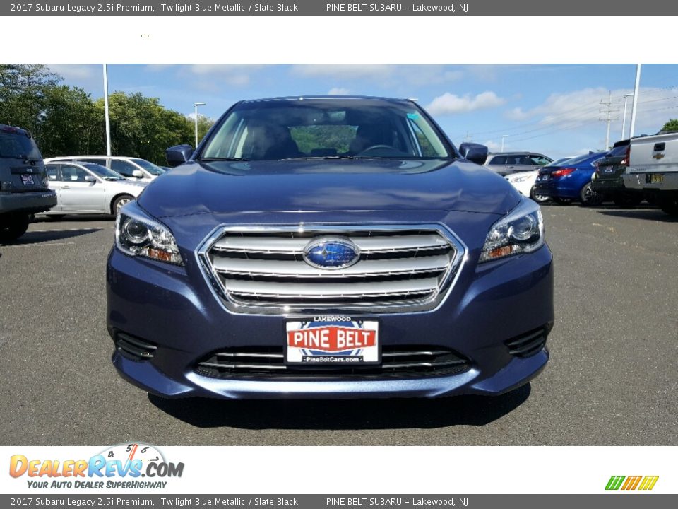 2017 Subaru Legacy 2.5i Premium Twilight Blue Metallic / Slate Black Photo #2