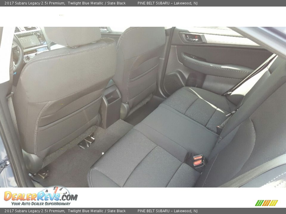 2017 Subaru Legacy 2.5i Premium Twilight Blue Metallic / Slate Black Photo #8